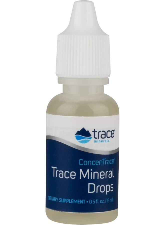 Trace Minerals Research ConcenTrace Mineral Drops (0.5fl. oz / 15ml) - Image 1